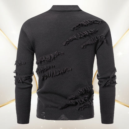 Relaxed Half-Turtleneck Sweater