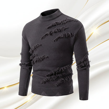 Relaxed Half-Turtleneck Sweater